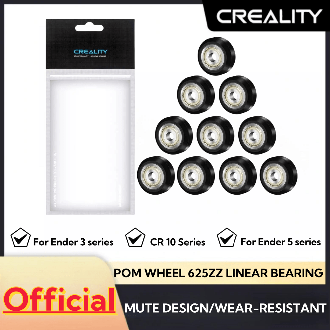 Creality Printer K1 - 크리에이티 3D 프린터용 POM 휠, 플라스틱
