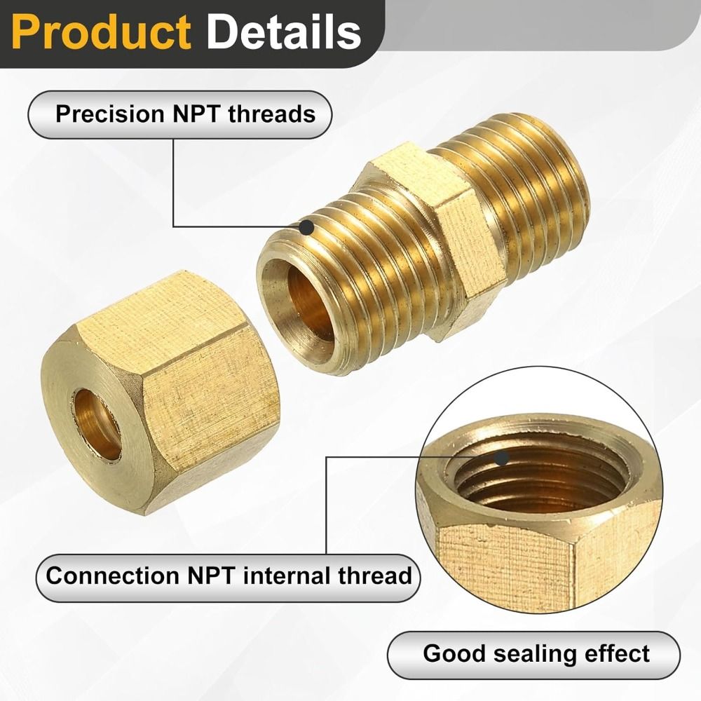 Compression Fitting Brass - 황동 압축 피팅 4 5 6