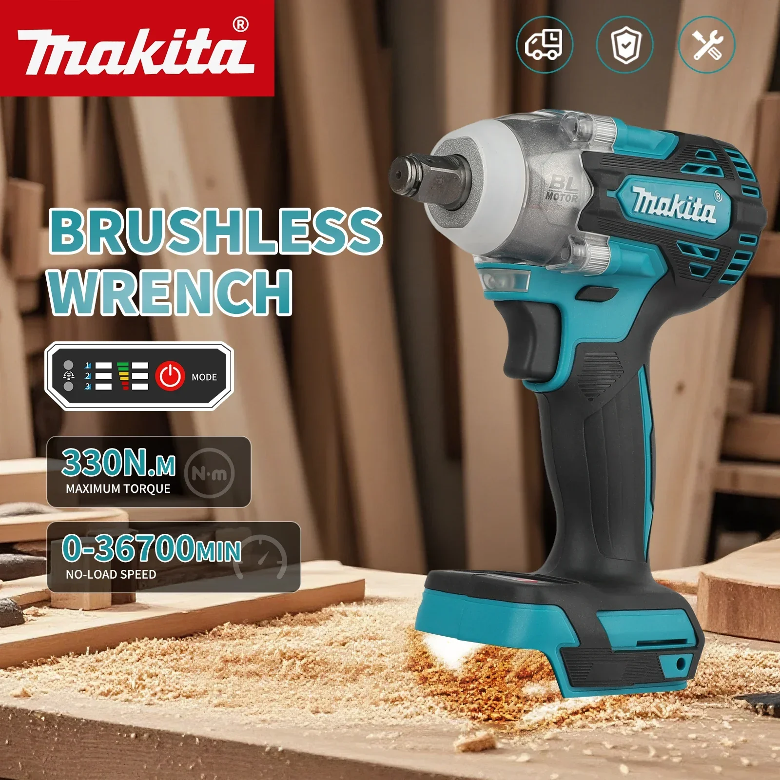 Makita Drill Dtw300 - 마키타 DTW300 330N·m 임팩트 렌치: 타이어