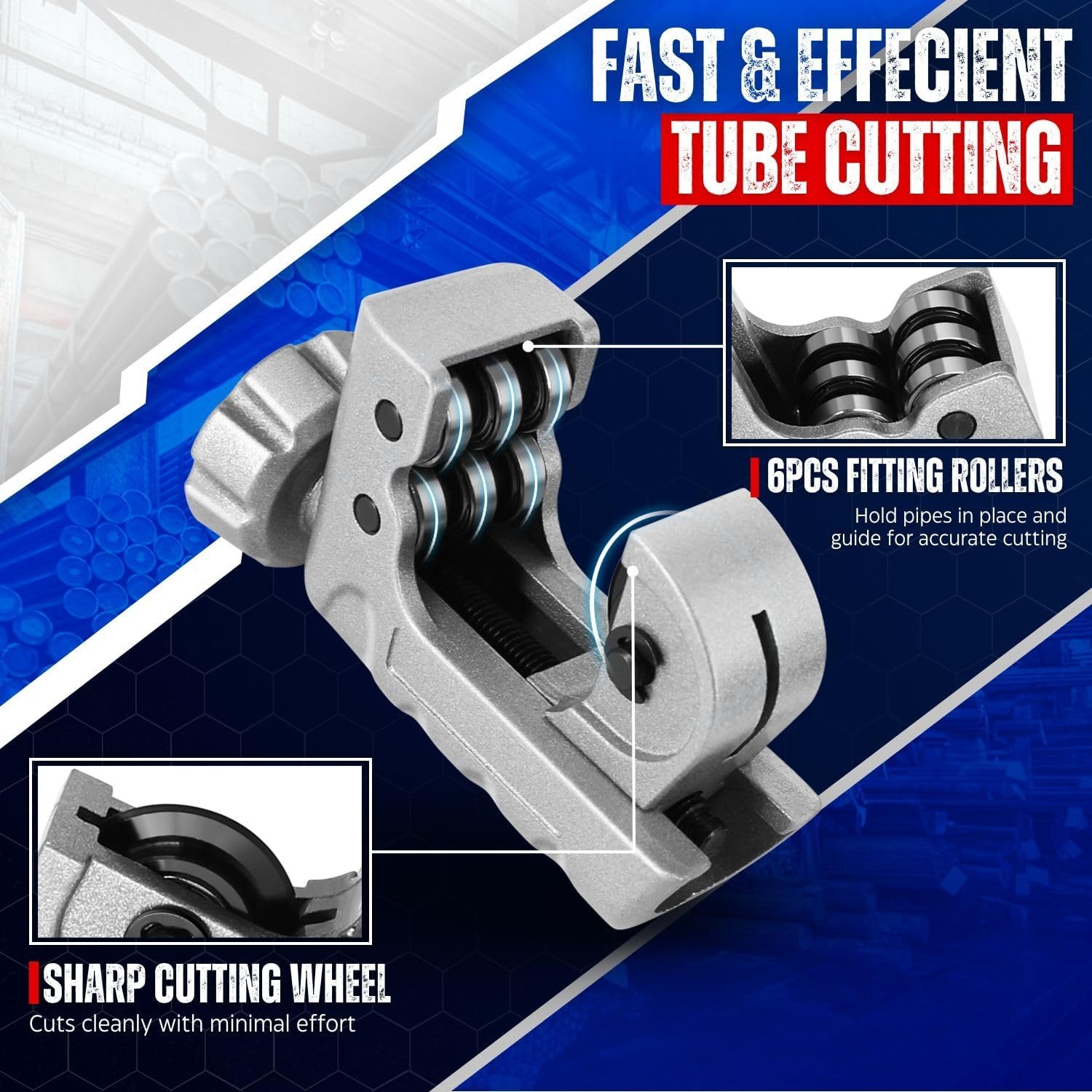 베어링형 파이프 커터 회전식 수동 장치 PVC 에어컨  - Pipe Cutter Ratchet 리뷰 및 가격