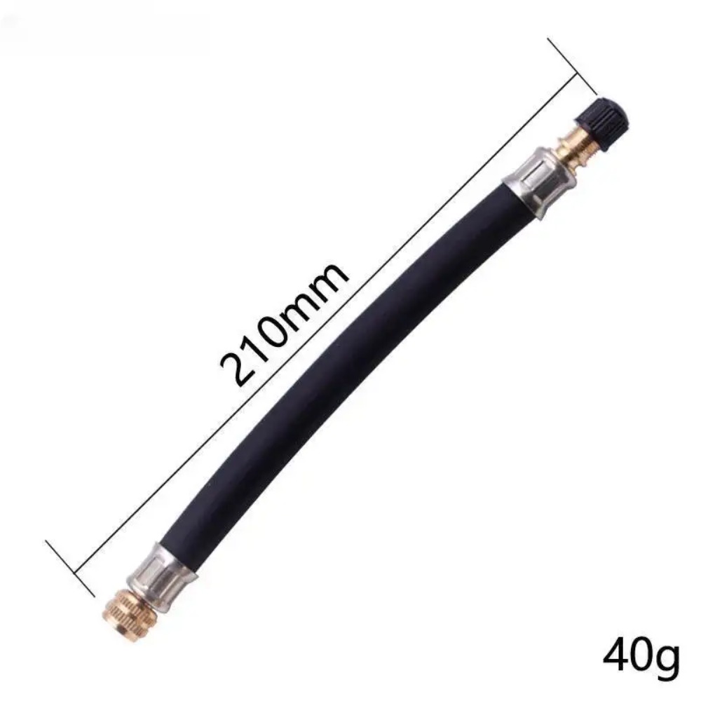 1개 유연한 고무 타이어 밸브 연장기 210mm 트윈  - Flexible Hose Braided 리뷰 및 가격