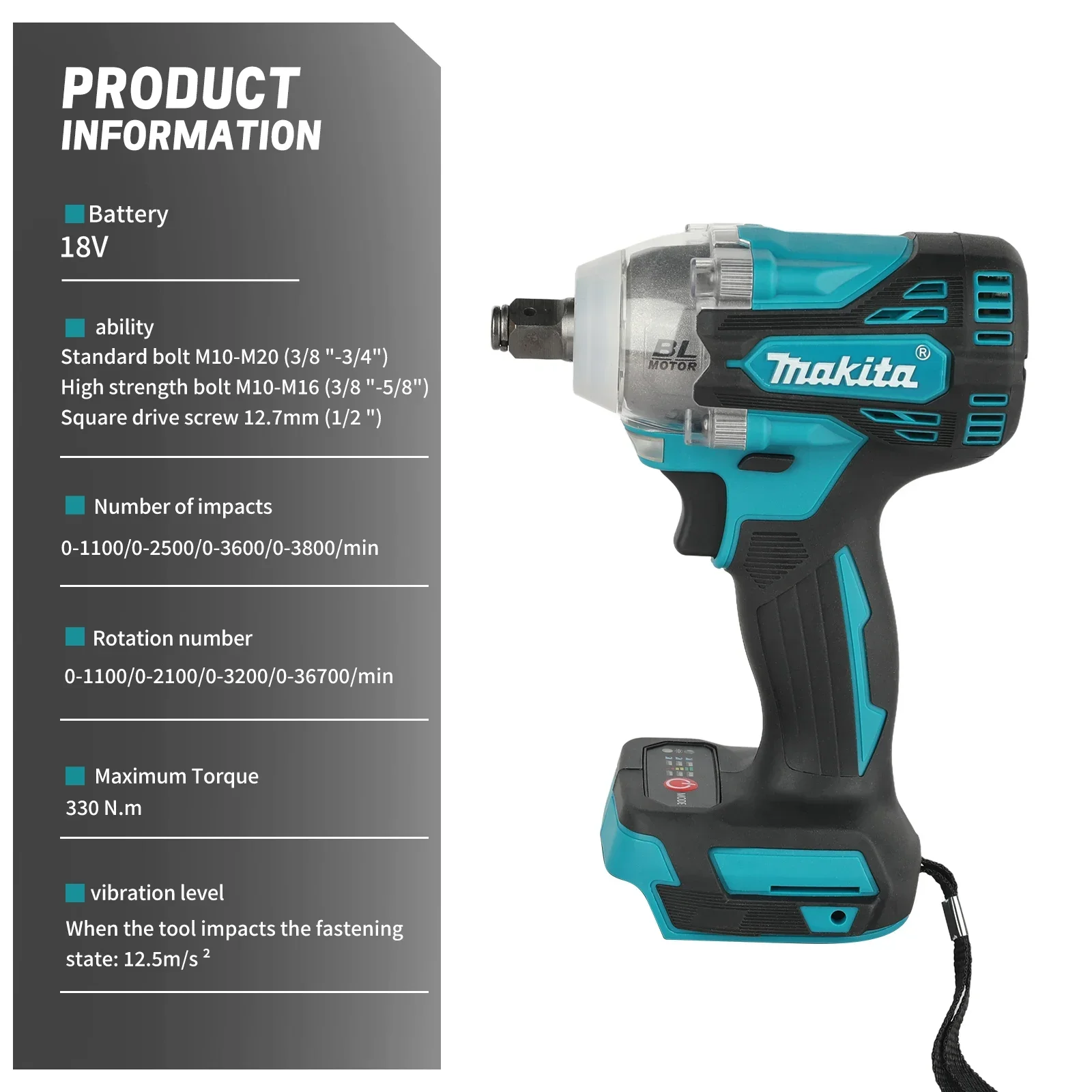 마키타 DTW300 330N·m 임팩트 렌치: 타이어  - Makita Drill Dtw300 리뷰 및 가격